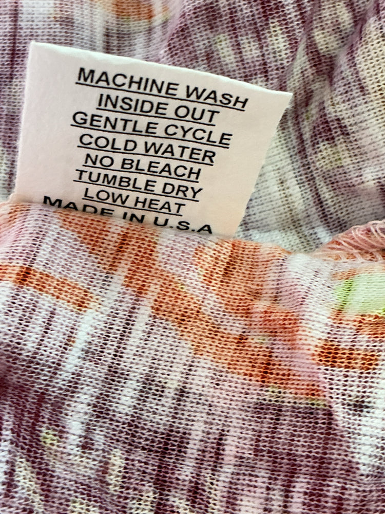 David Cline Size L Purple multi Shirt