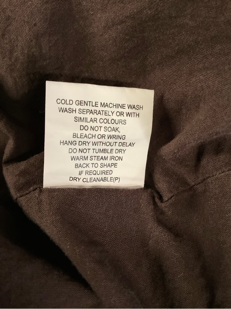 DISSH Size 10 Brown Dress