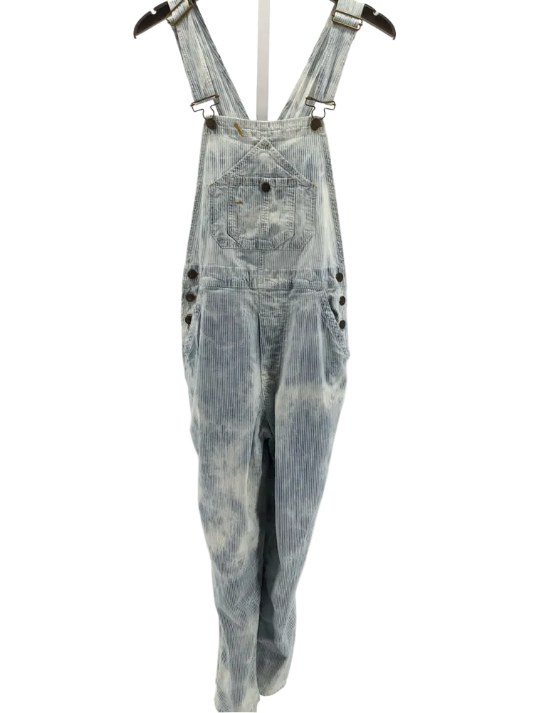 Faherty Size XS Blue & White Overalls