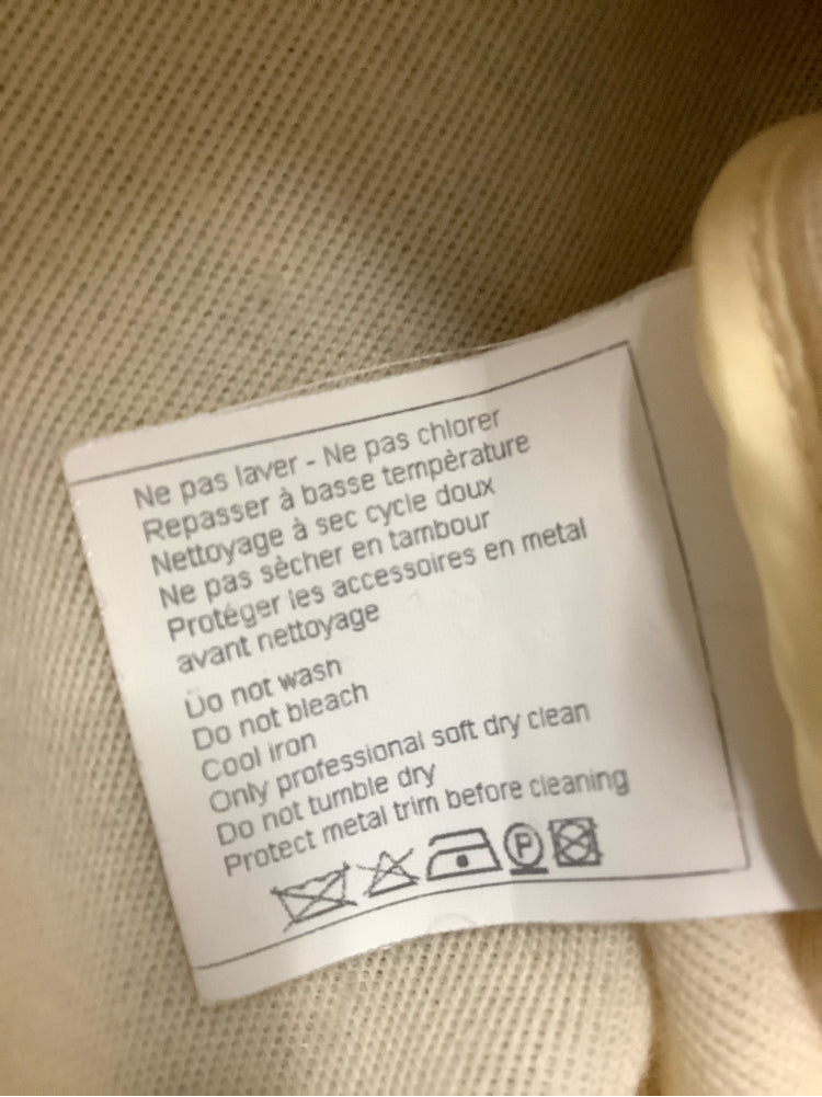 Chanel Size 8/10 Cream Jacket