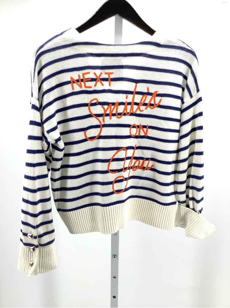 Kerri Rosenthal Size S White multi Sweater