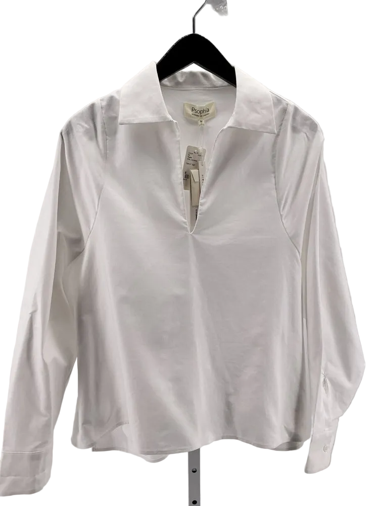 Psophia Size M White Shirt