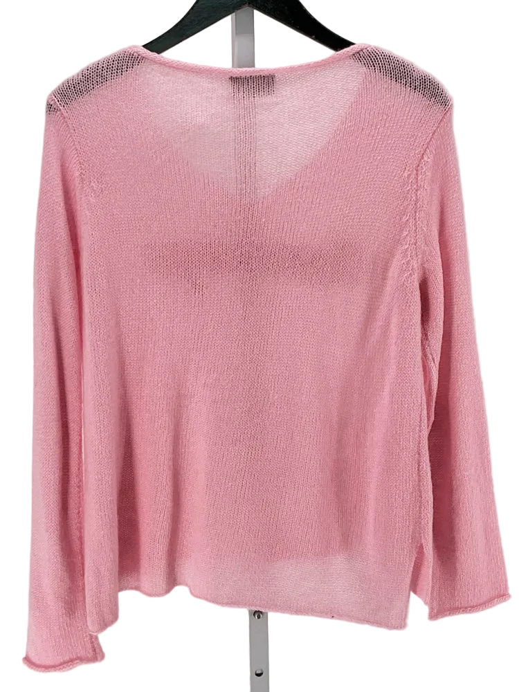 Wooden Ships Size XS Pink Sweater