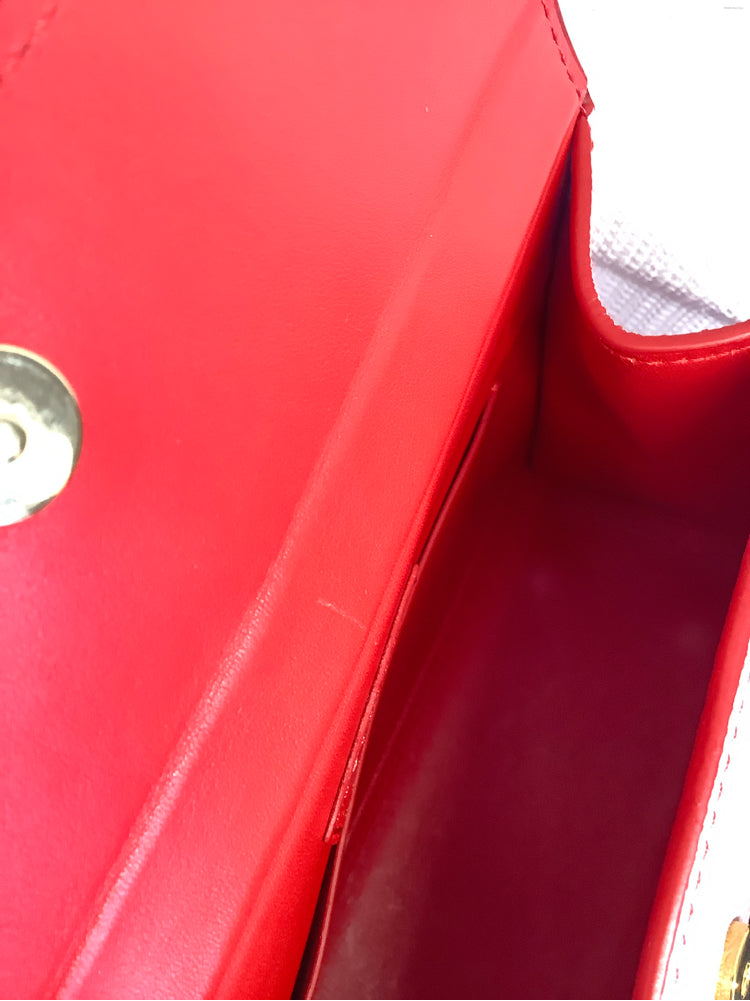 Mateo New York Pink & Red Elizabeth Handbags