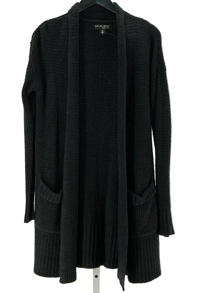 Barefoot  Dreams Size XS Black Cardigan
