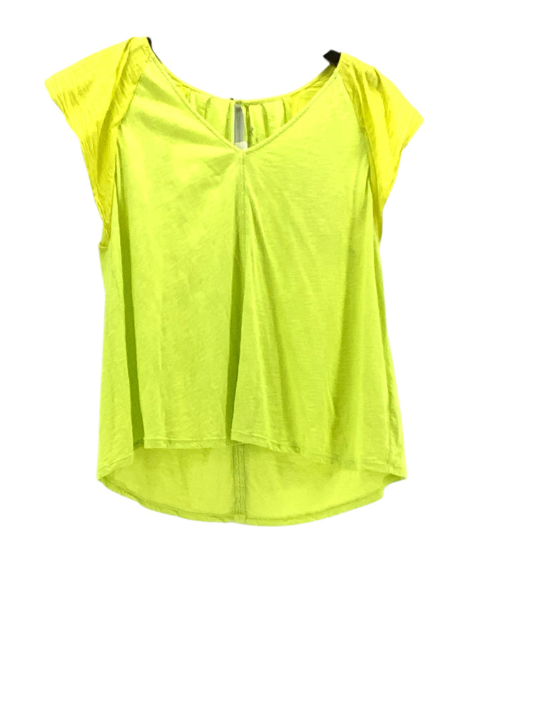Velvet by Graham Spencer Size M Yellow Shirt