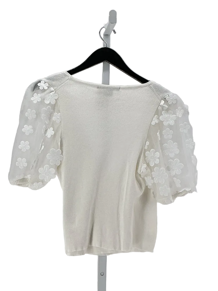 French Connection Size M White Sweater