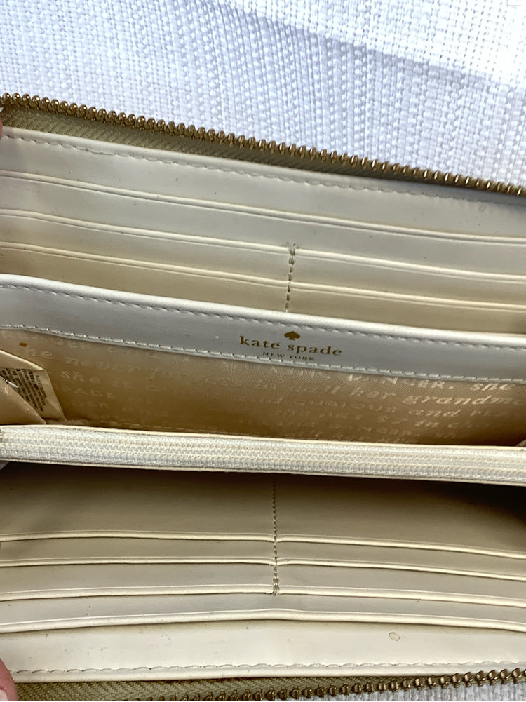 Kate Spade Gold Wallet