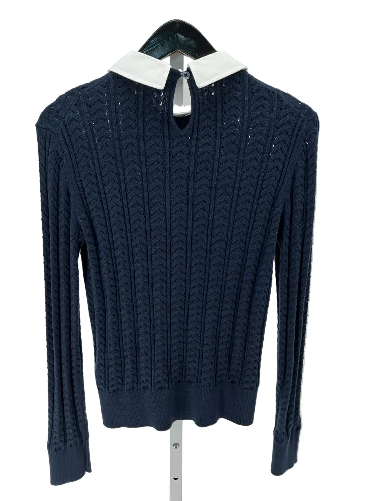 Brooks Brothers Size S Navy & white Sweater