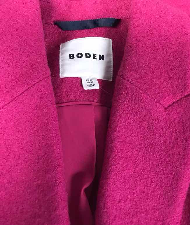 Boden Size 8P Magenta Jacket