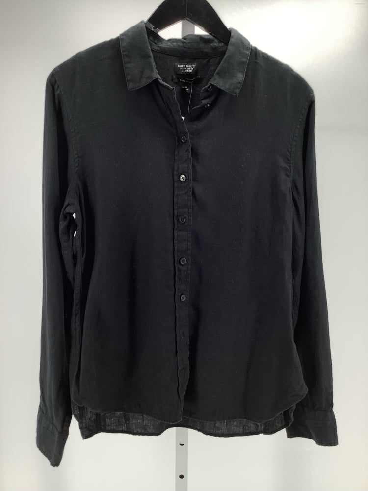 Jcrew Size 10 Black Shirt