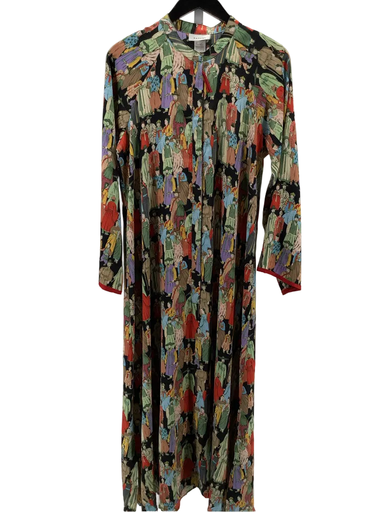 Natori Size M Black multi Kaftan