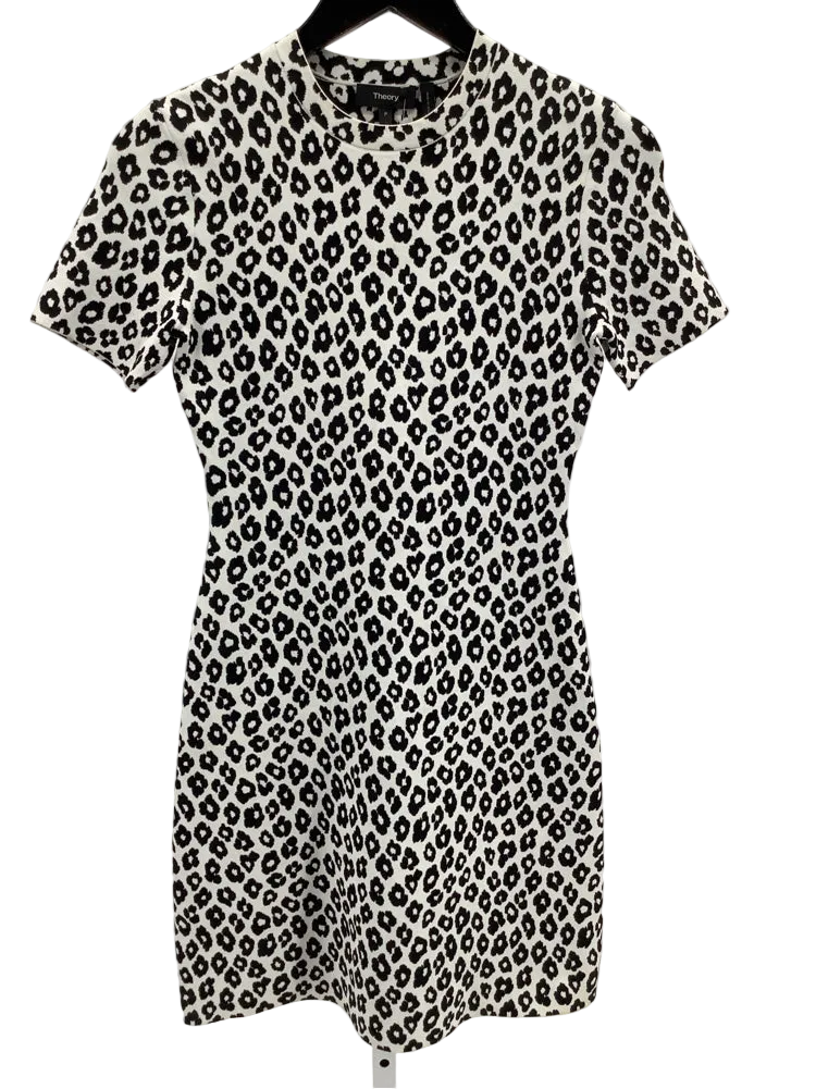 Theory Size XS White & black Dress