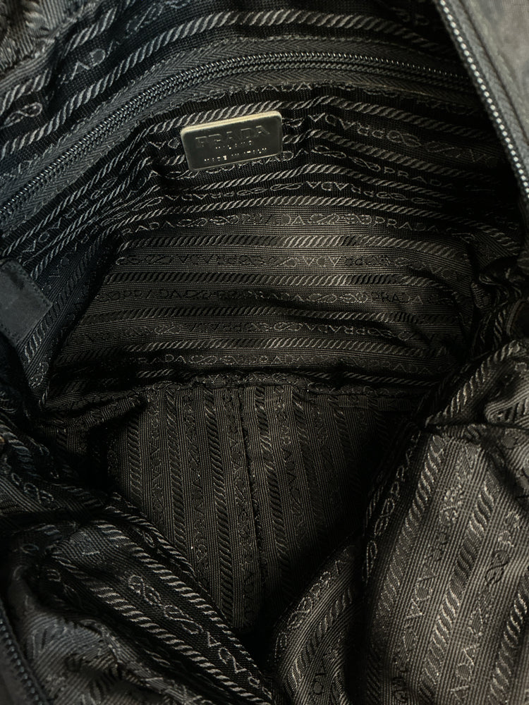 Prada Black Tessuto Handbags