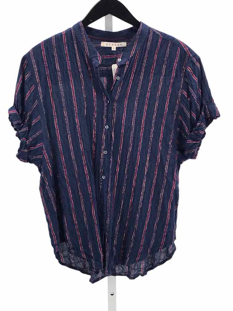 Xirena Size S Navy multi Shirt