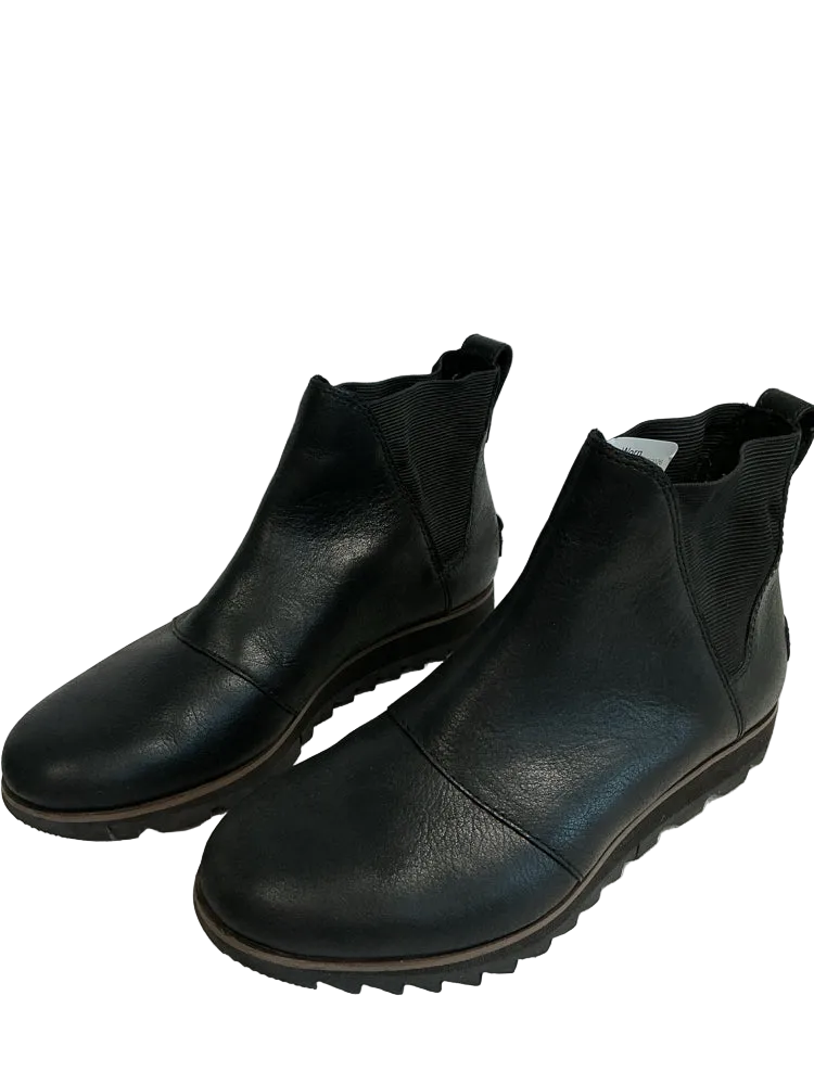 Sorel Shoe Size 6 Black Booties