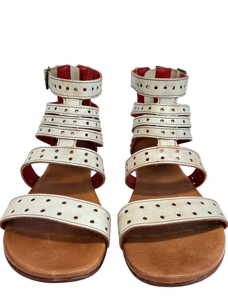Bed Stu Shoe Size 11 Cream Artemis Sandals