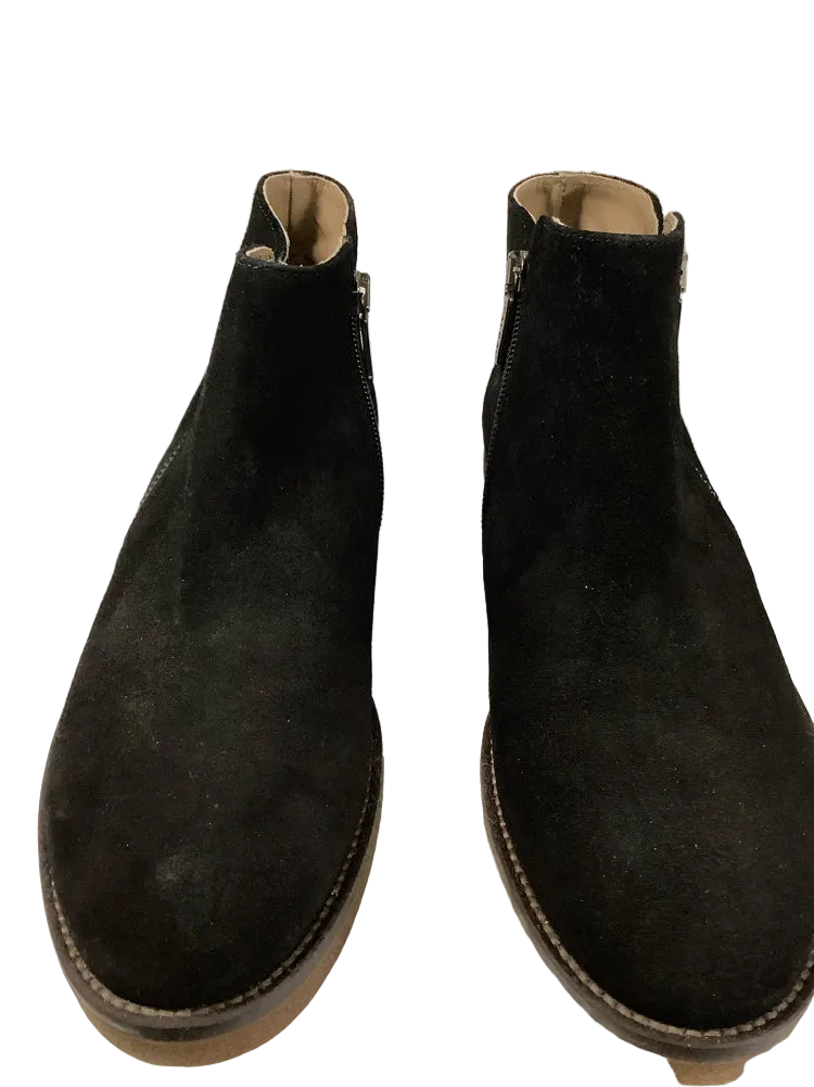 Italeau Shoe Size 9 Black Foliana Booties