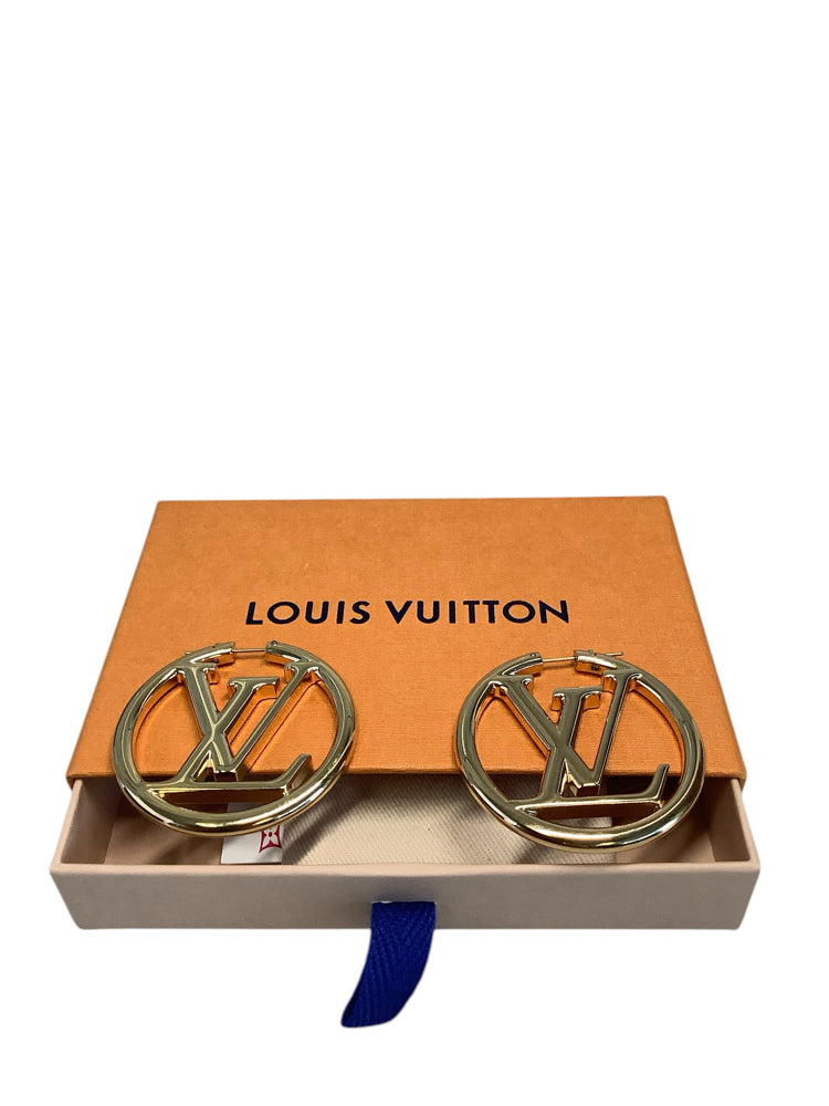 Louis Vuitton Gold Earrings