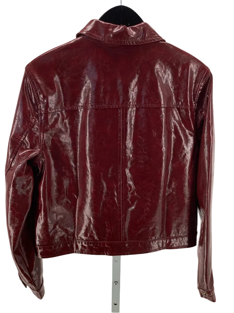 Kut from the Kloth Size S Burgundy Jacket