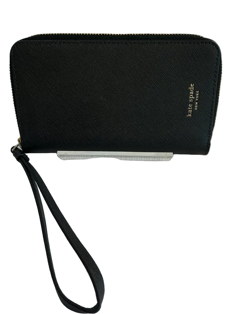 Kate Spade Black Wristlet