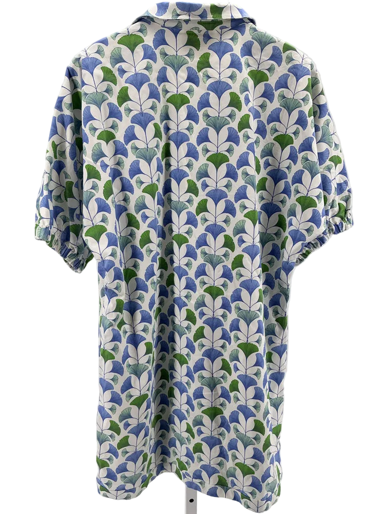 Emily McCarthy Size S Blue Multi HAMPTON Dress