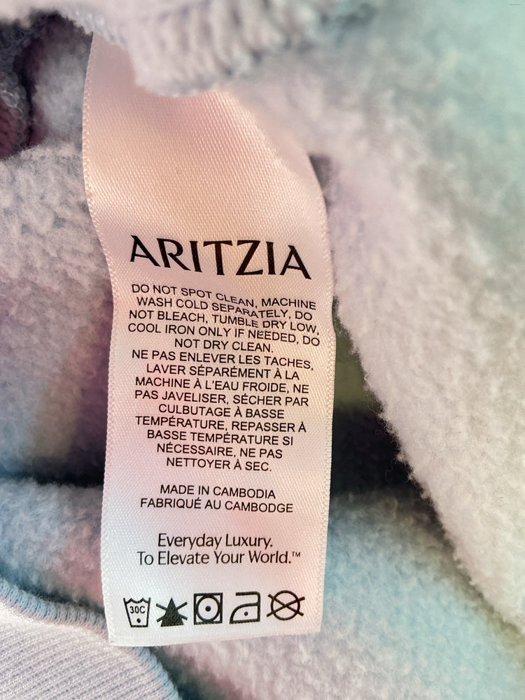 Aritta Size L Blue Sweatshirt