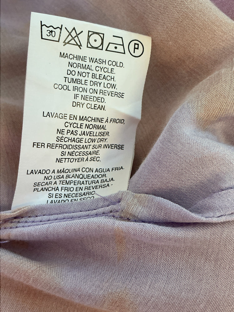NORBLACK NORWHITE Size XS Lavender & Orange Dress