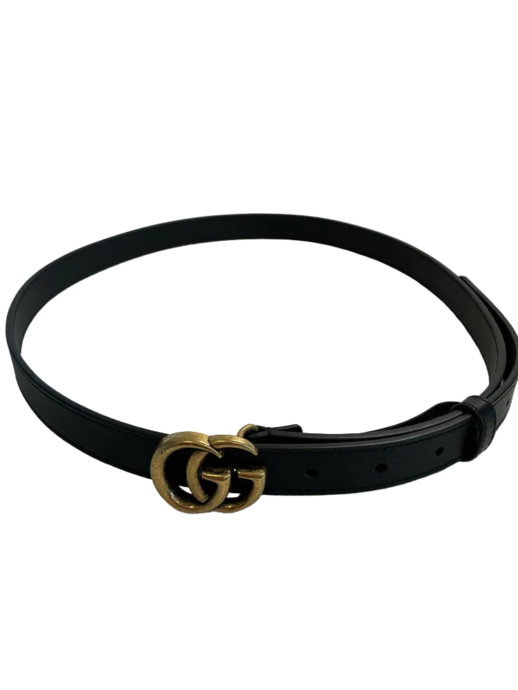 Gucci Black Belt