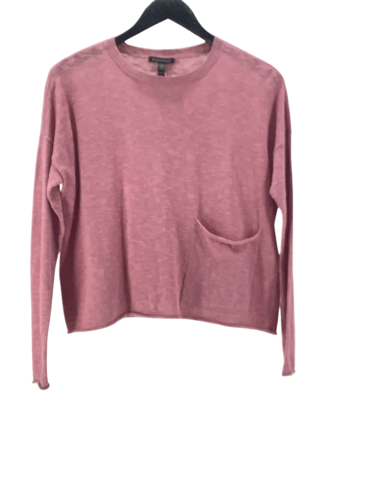 Eileen Fisher Size XXS Pink Shirt