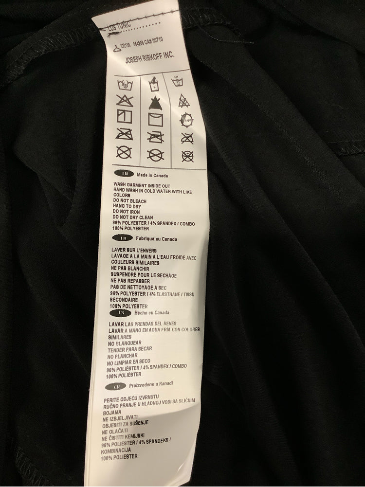 Joseph Ribkoff Size 10 Black Dress