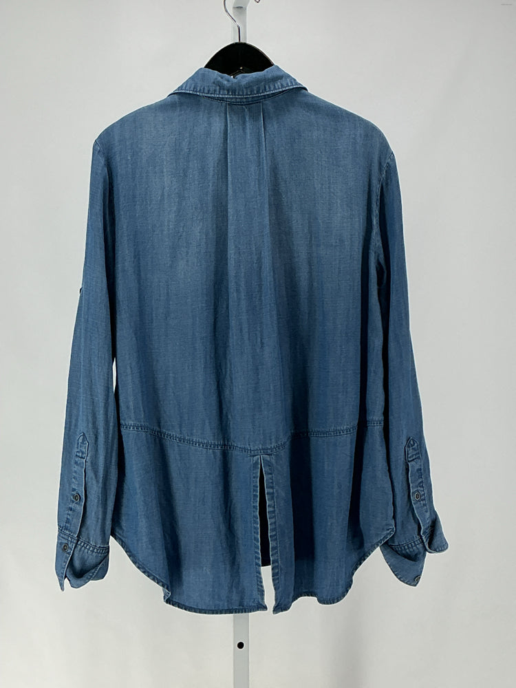Cloth & Stone Size XL Blue Shirt
