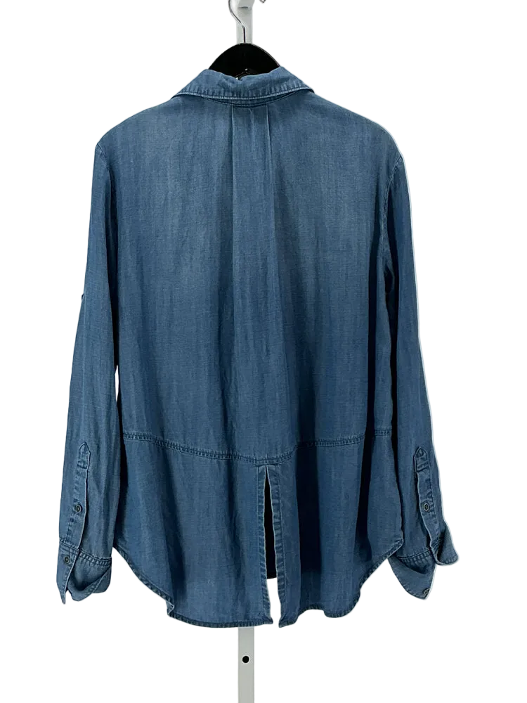 Cloth & Stone Size XL Blue Shirt