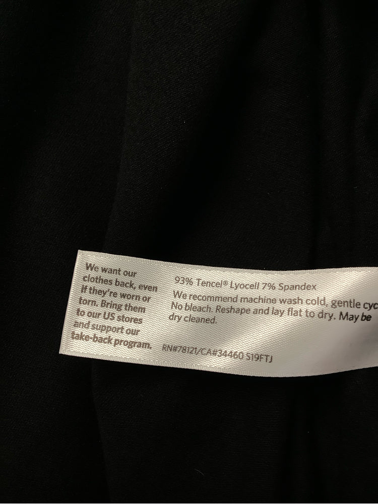 Eileen Fisher Size XL Black Dress
