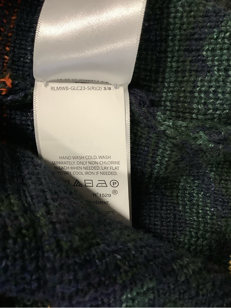 Polo Size S Navy multi Cardigan