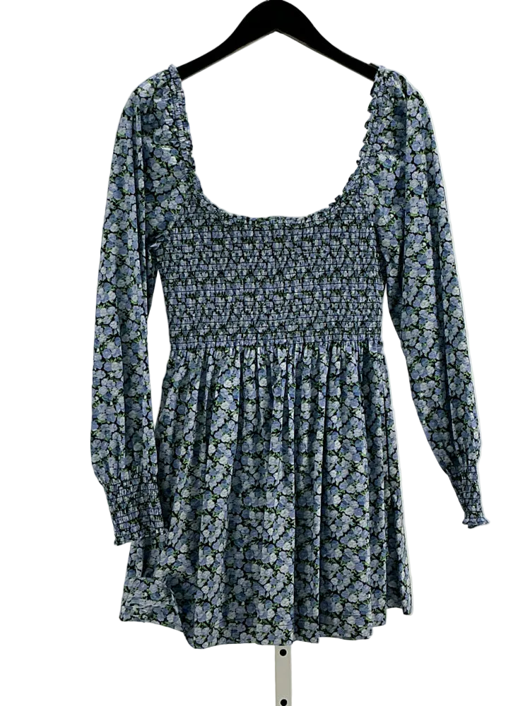 Hill House Size M Blue Multi THE NAP DRESS Dress