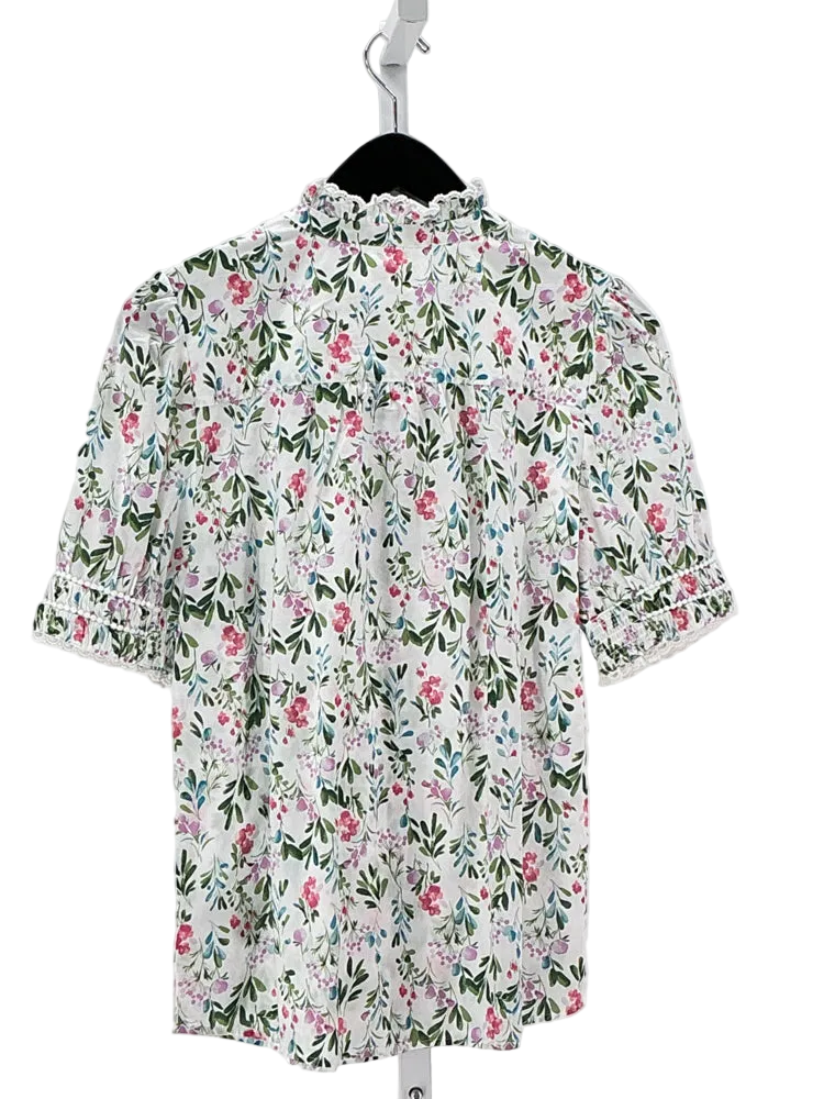 Jcrew Size XS White multi Shirt