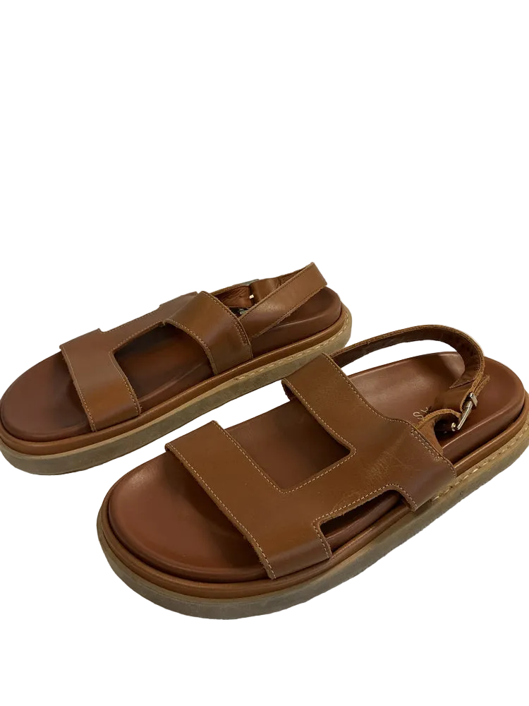 Alohas Shoe Size 7/7.5 Brown Sandals