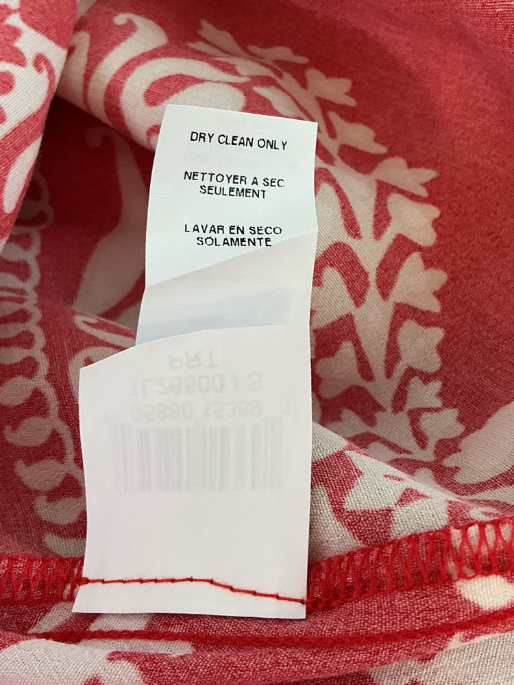 Karen Kane Size S Red & White Dress