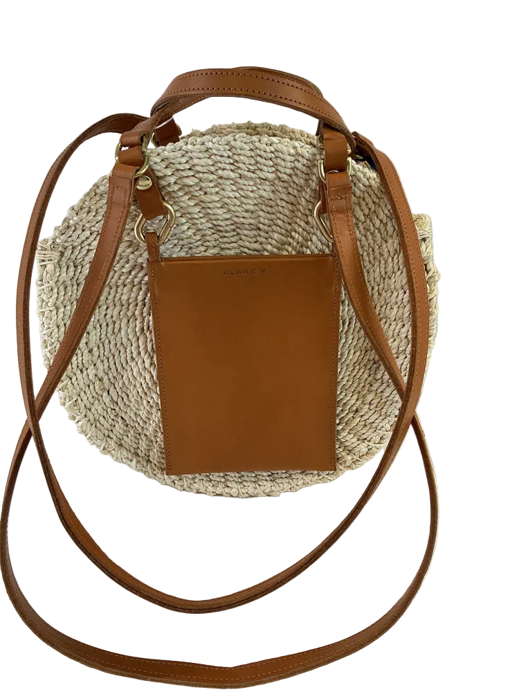 Clare V. Tan & Brown Handbags