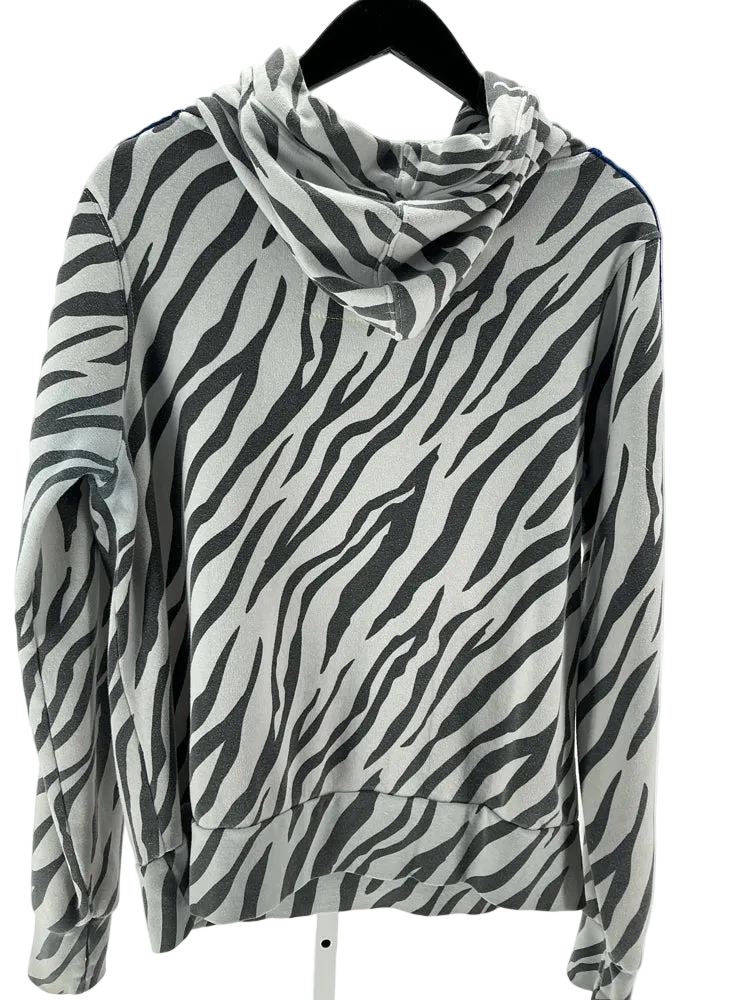 Aviator Nation Size M Gray & White Hoodie