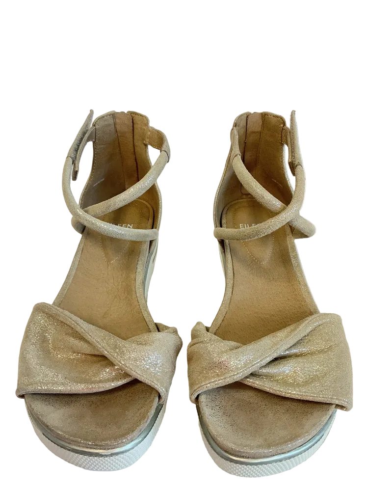 Eileen Fisher Shoe Size 6.5 Tan Sandals