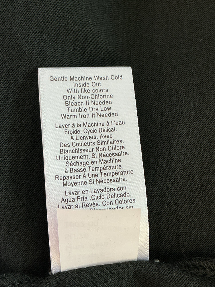 Nation Size XS Black Shirt