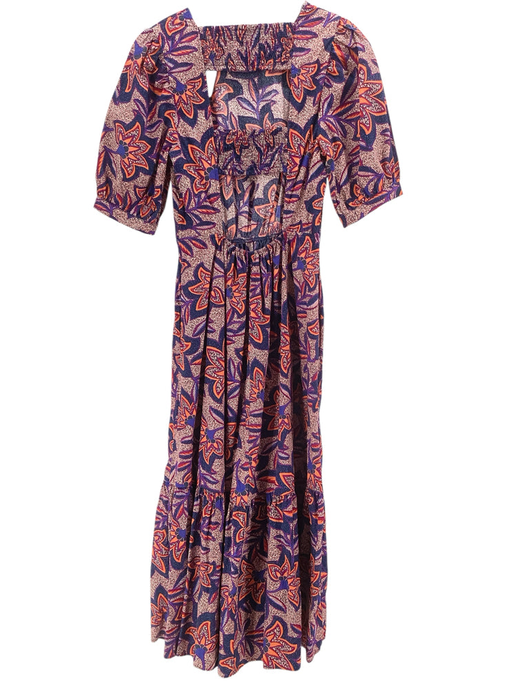 Evereve Size M Navy multi Dress