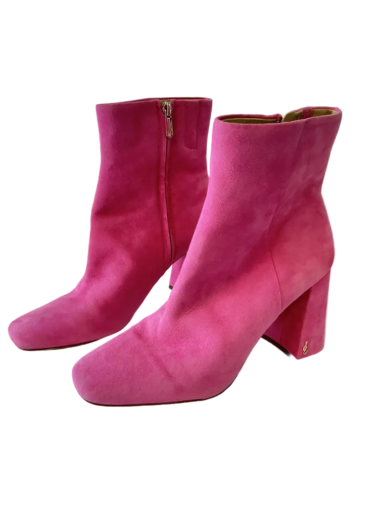 Sam Edelman Shoe Size 10 Pink Boots
