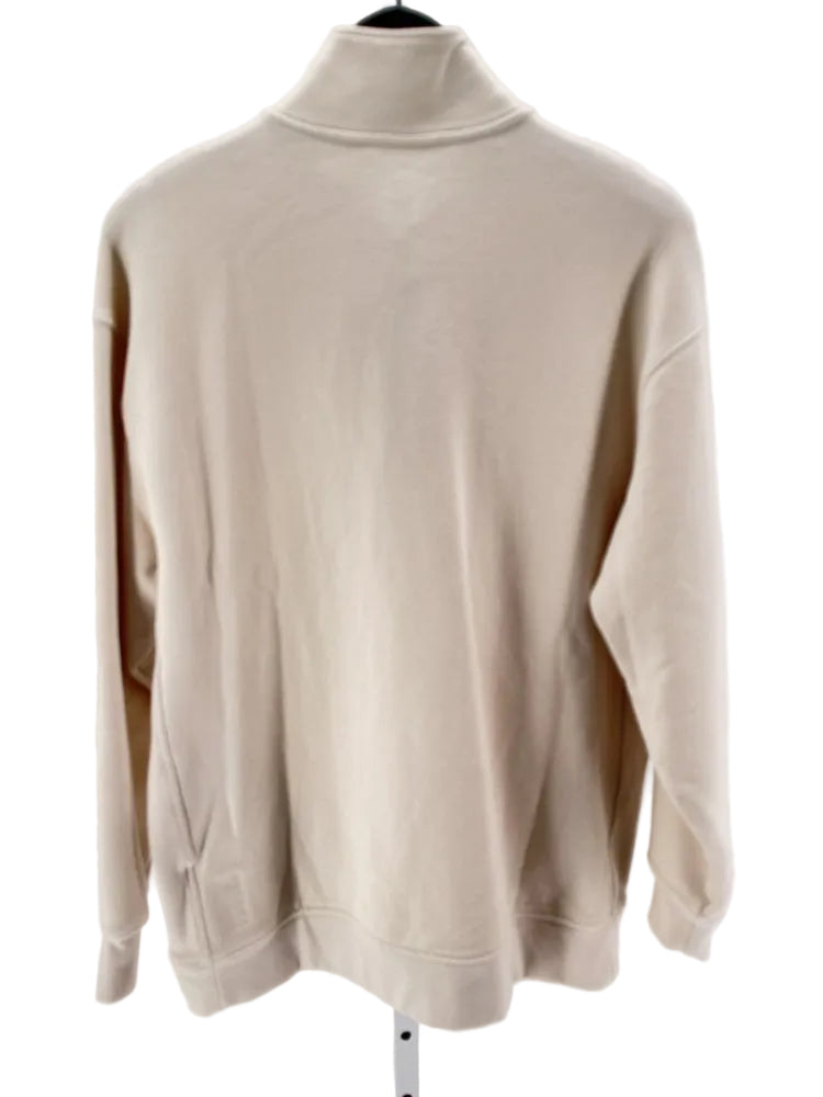 Athleta Size MT Cream Sweatshirt