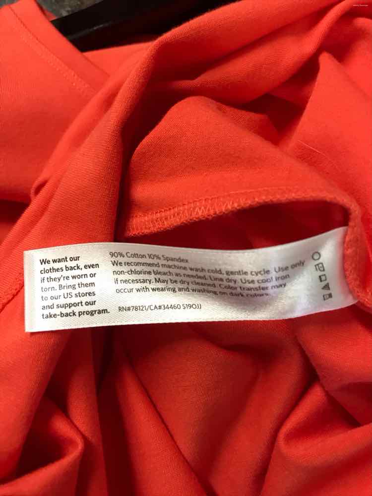 Eileen Fisher Size M Orange Dress