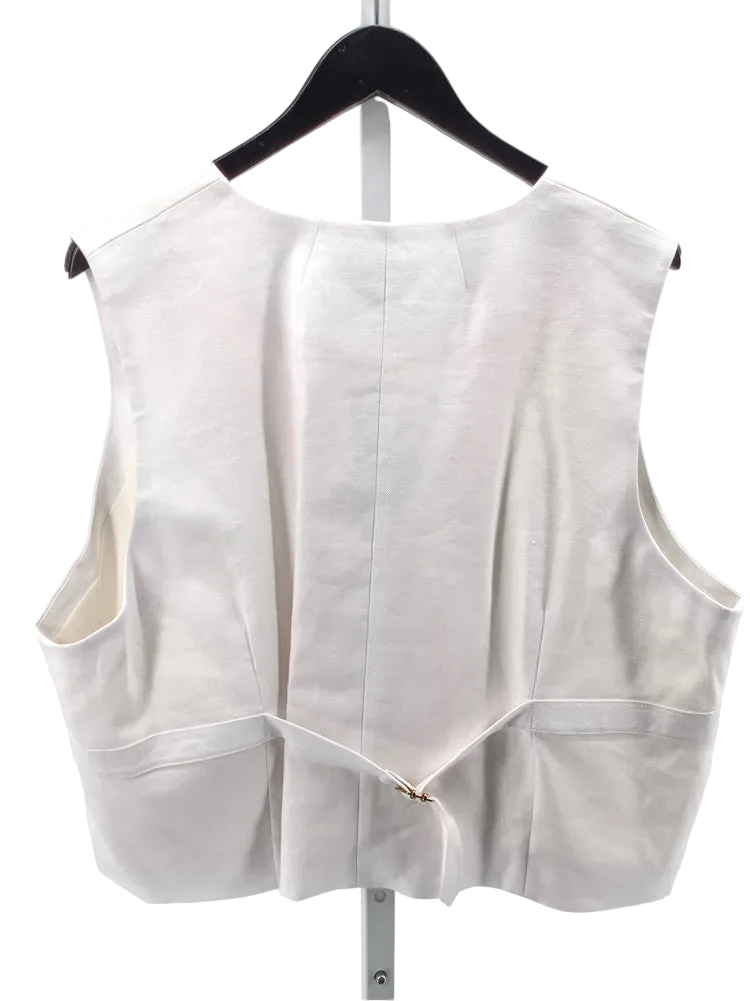 Jcrew Size 22 White Vest