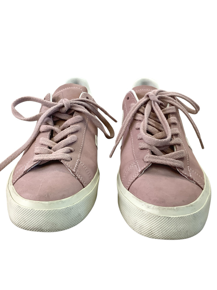 Veja Shoe Size 9 Pink Sneakers