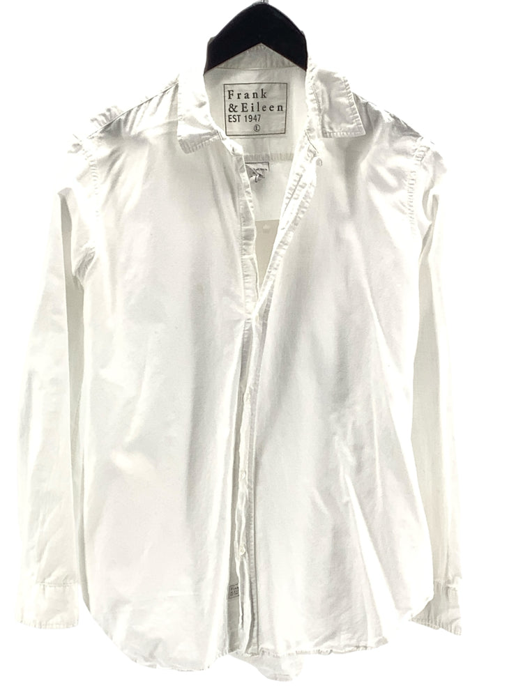 Frank & Eileen Size L White Frank Shirt